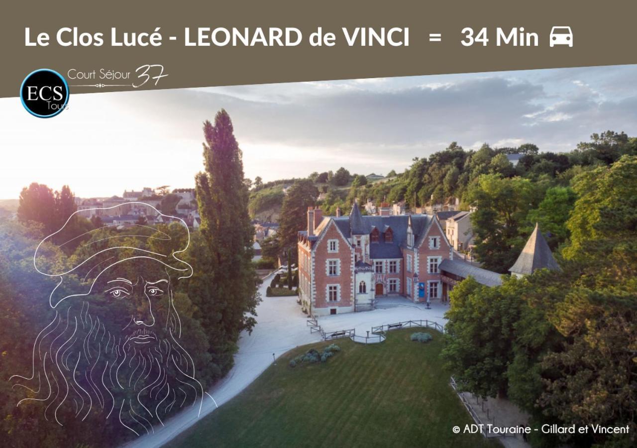 "Cozy Zen" 1 Grande Chambre - Calme - Arrivee Autonome - 6 Pers - Parking Gratuit Tours Exterior photo