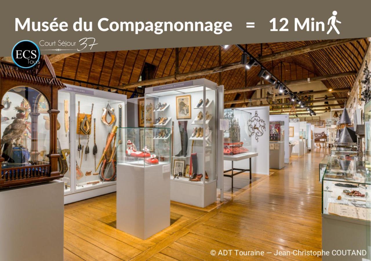 "Cozy Zen" 1 Grande Chambre - Calme - Arrivee Autonome - 6 Pers - Parking Gratuit Tours Exterior photo