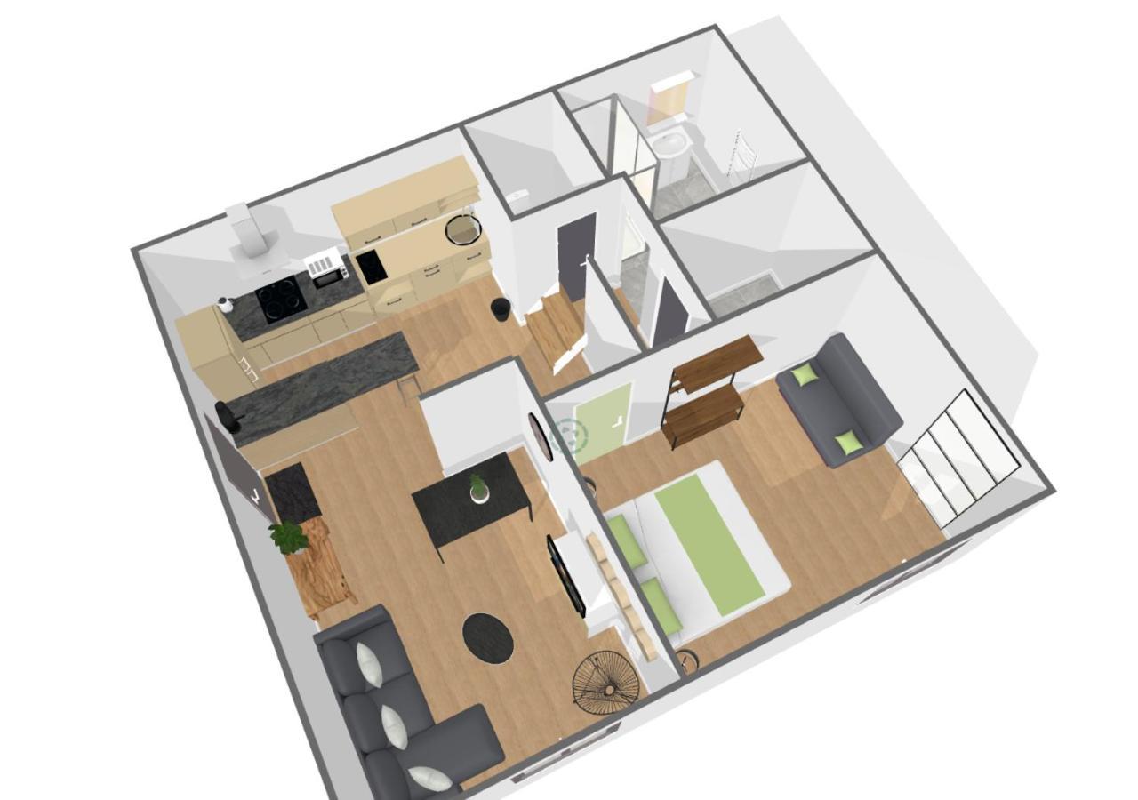 "Cozy Zen" 1 Grande Chambre - Calme - Arrivee Autonome - 6 Pers - Parking Gratuit Tours Exterior photo